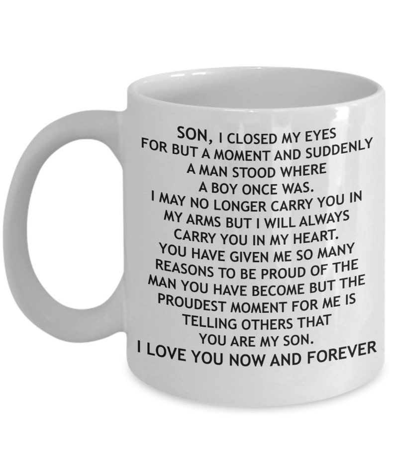 Forever My Son, My Joy: A Bond Brewed Strong on This Mug image 4