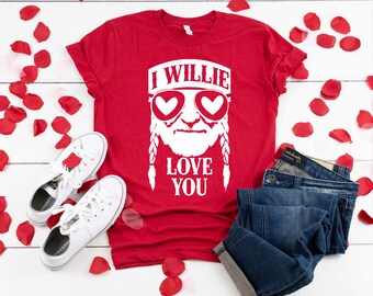 Download I Willie Love The Usa Svg Willie Nelson Cut File For 4th Of Etsy