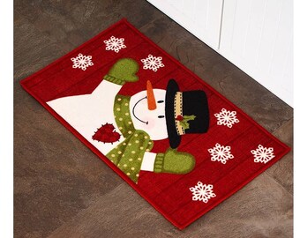 Holiday Kitchen Rug Etsy