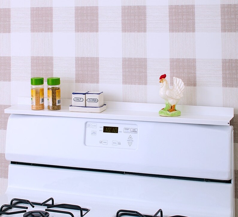 Stainless Steel Stove Shelf Stove Top Shelf Shelves Etsy