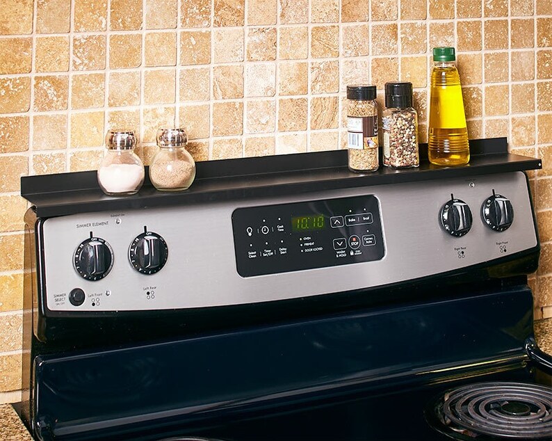 Stainless Steel Stove Shelf Stove Top Shelf Shelves Etsy