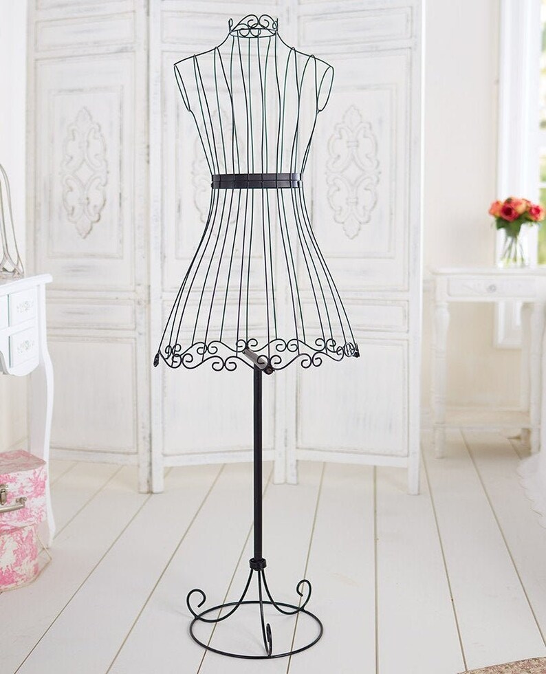 Vintage Style Dress Form Female Mannequin Torso Dress Form Etsy