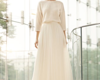 Bridal skirt CALYPSO - tulle