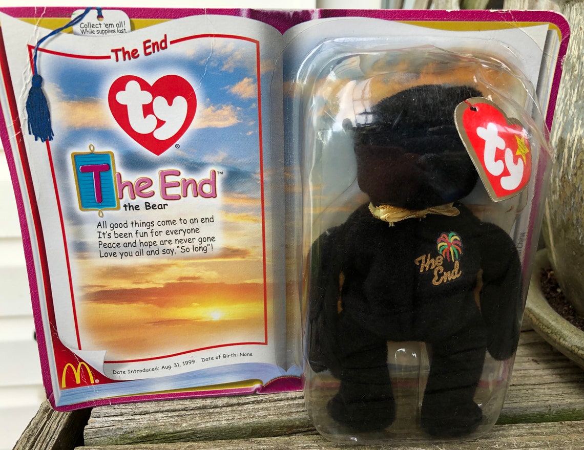 TY Beanie Baby, the End Mcdonald s Bear Etsy