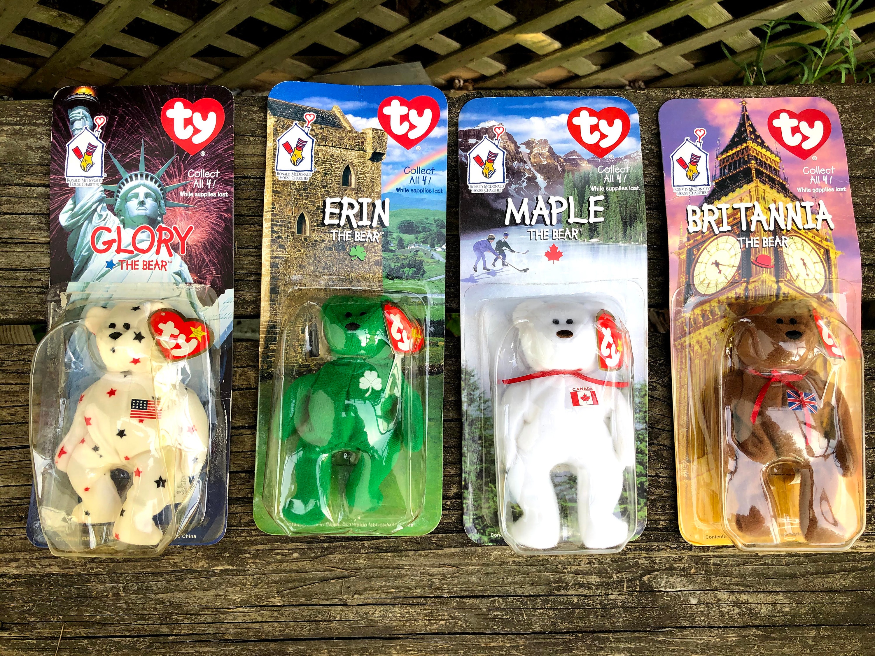 TY Beanie Babies Lot, Ronald Mcdonald House Charities RARE TY Beanie Babies Lot, Ronald Mcdonald House Charities RARE