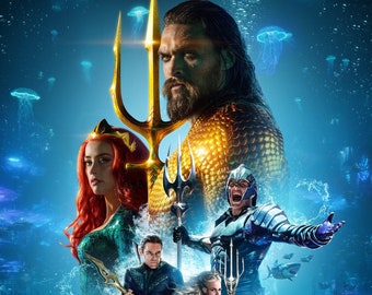 Aquaman Poster Etsy