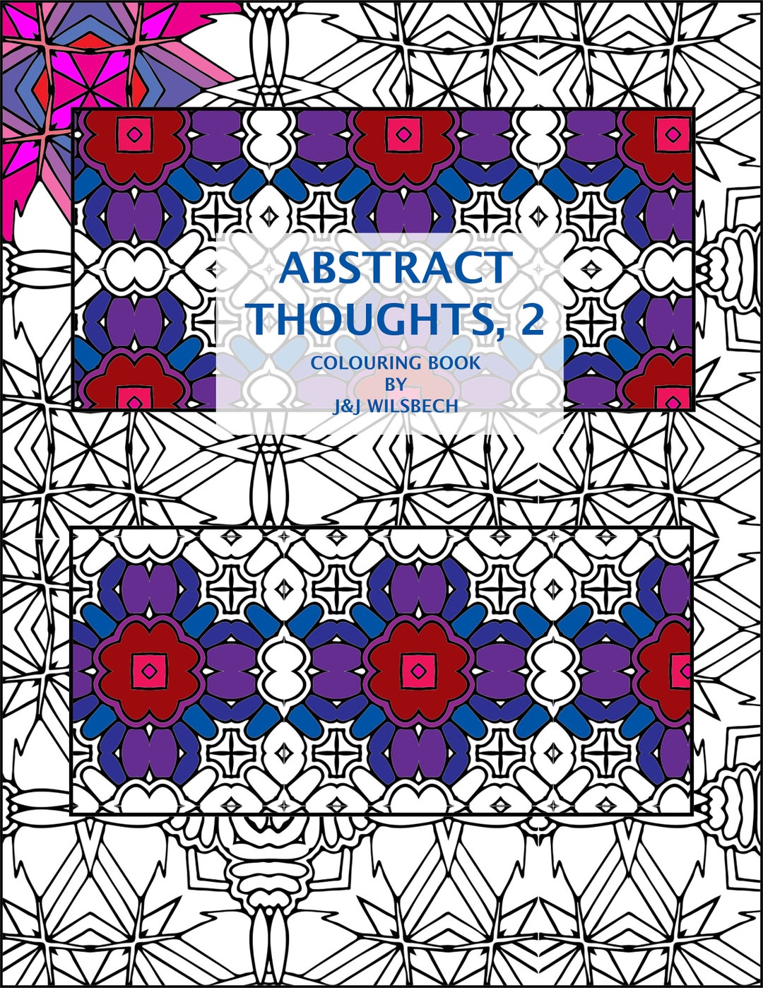 Abstract Thoughts 2 Colouring Book for Adults - Etsy