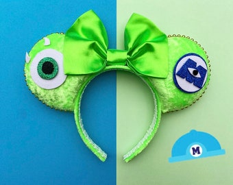 The Green Monster- Handmade Mouse Ears