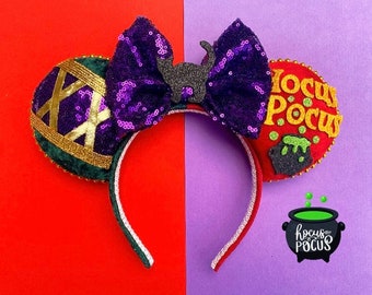 The Hocus Pocus - Handmade Mouse Ears