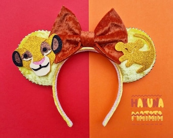 The Lion Cub - Handmade Mouse Ears