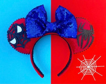 The Spider Hero- Handmade Mouse Ears