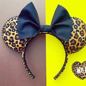 The Animal Leopard Print- Handmade Mouse Ears