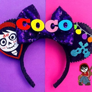 The Day Of The Dead-Handmade Mouse Ears