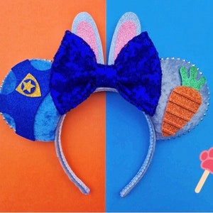 The Rabbit Officer - Handmade Mouse Ears