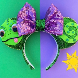 The Lizard Sidekick- Handmade Mouse Ears