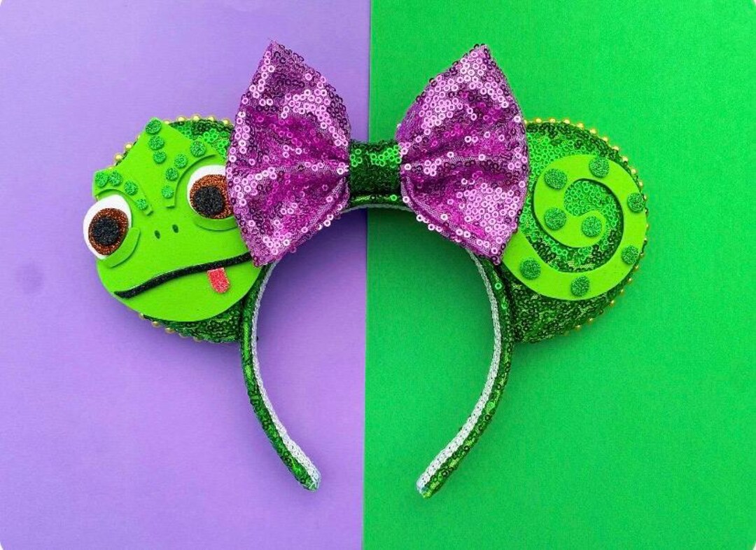 The Lizard Sidekick- Handmade Mouse Ears - Etsy UK
