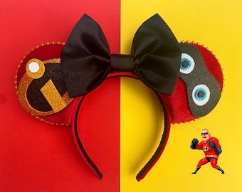 The Incredible Family- Handmade Mouse Ears