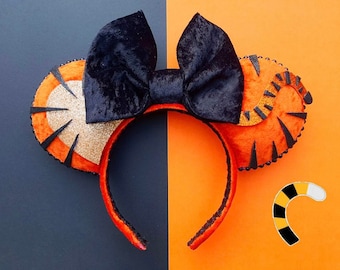 The Bouncy Tiger- Handmade Mouse Ears
