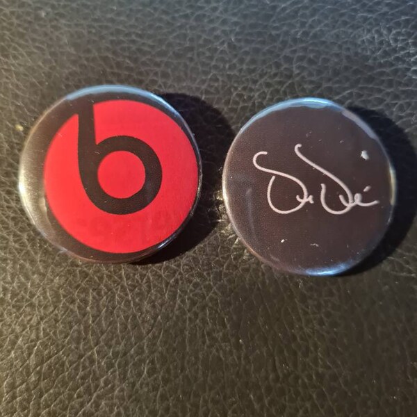 Insignes de boutons rares Dr Dre Beats By Dre | Dr Dre | Eminem | Battements | Dre | Encore Dre | La Chronique |