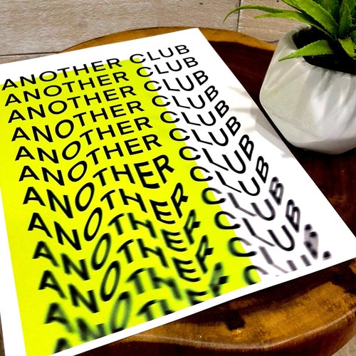 ACID TECHNO ACID Print Techno House Music Wall Art Etsy