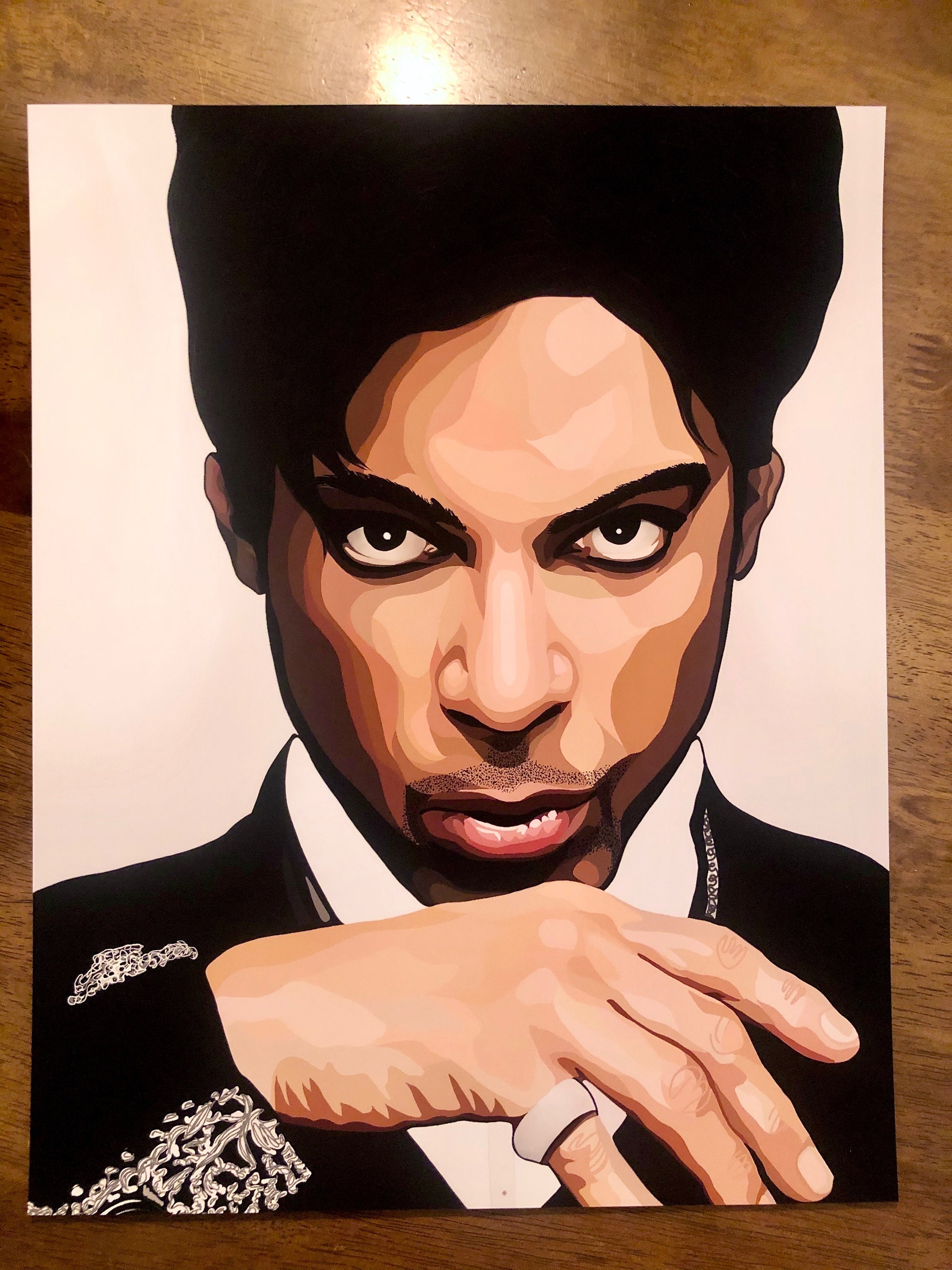 Prince - Portrait Art Giclée Print - Etsy
