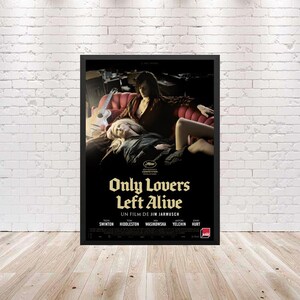 Only Lovers Left Alive Portrait Alternative Movie Poster Etsy