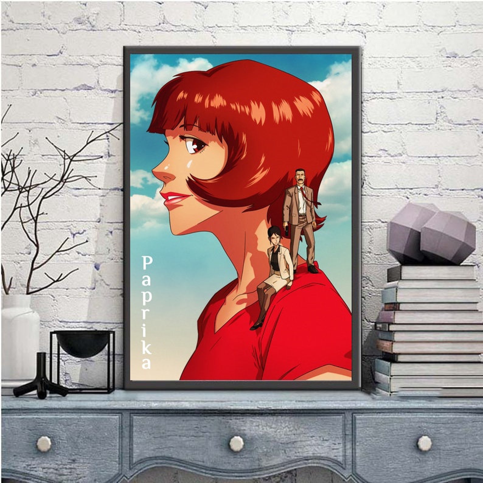 Paprika anime Canvas Poster And Prints Living Room Wall Etsy