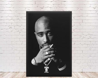 2Pac 2 Pac Zitat Tupac Hip Hop Legende Leben Rap Kunstdruck Poster