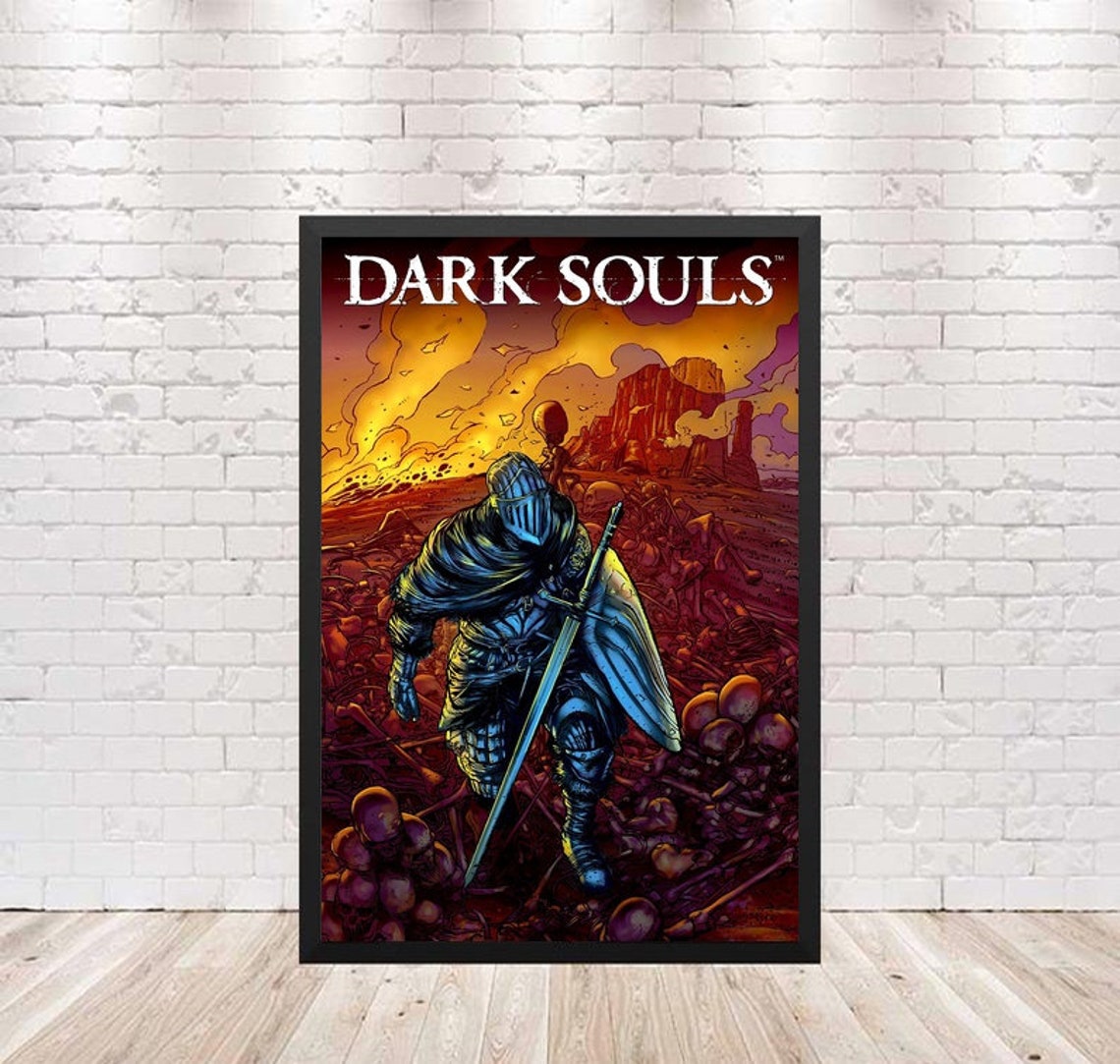 Dark souls Video Game Canvas Poster And Prints Living Etsy
