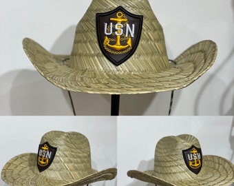 Navy Chief Senior Master Straw Cowboy 
