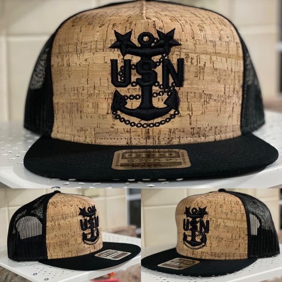 Navy Chief Senior Master Puff Design 