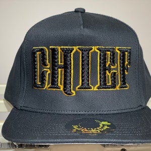 CHIEF Puff design Snapback Flat bill: