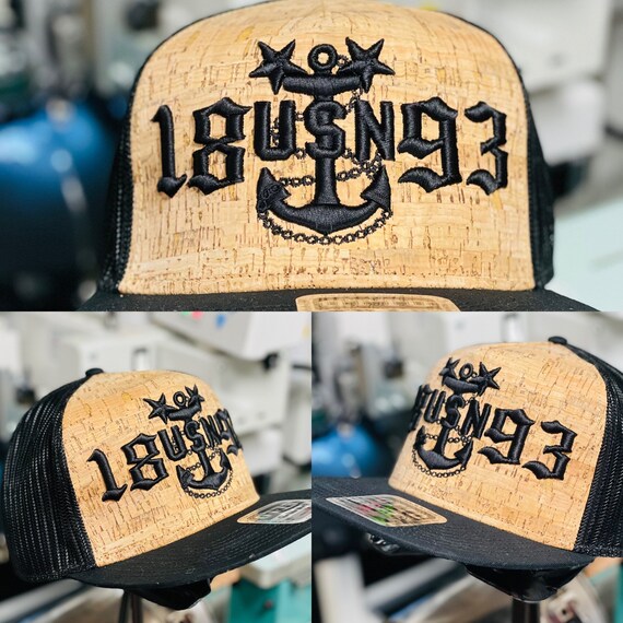 Navy Chief 1893 Snapback Flat Bill 