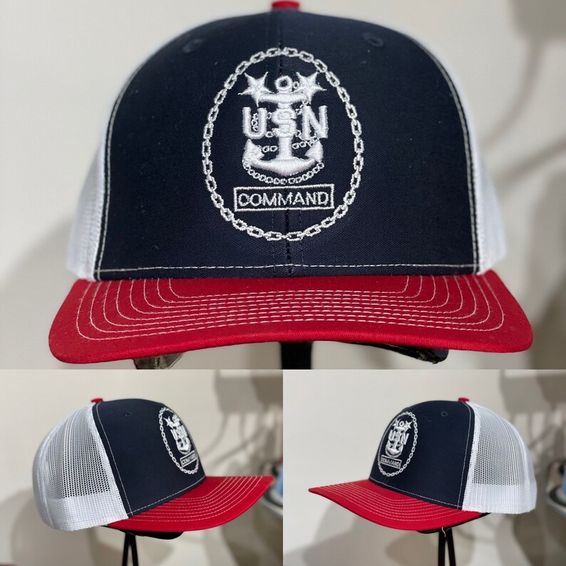 Navy Chief Senior Master Puff Design 