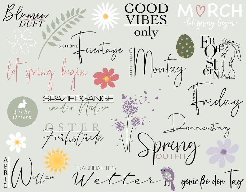 300+ Instagram Story Stickers Spring Easter Garden Spring Flowers ...