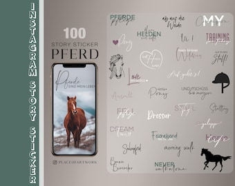 100+ Instagram Story Sticker Horse Horse Riding love patches Frames Brush Strokes Storysticker Basic png clipart
