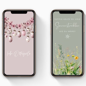 120 Instagram Story Sticker Frühling Ostern Garten Spring flowers botanical Basic clipart digital Stickers png Bild 5