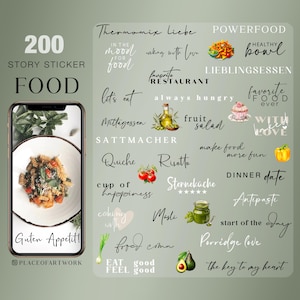 200+ Instagram Story Sticker Food Basic Porridge cooking Kitchen Dinner Quotes Sayings wallpaper vegan cliparts digital png