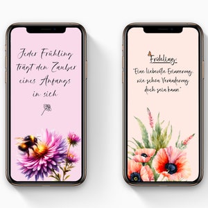 120 Instagram Story Sticker Frühling Ostern Garten Spring flowers botanical Basic clipart digital Stickers png Bild 6