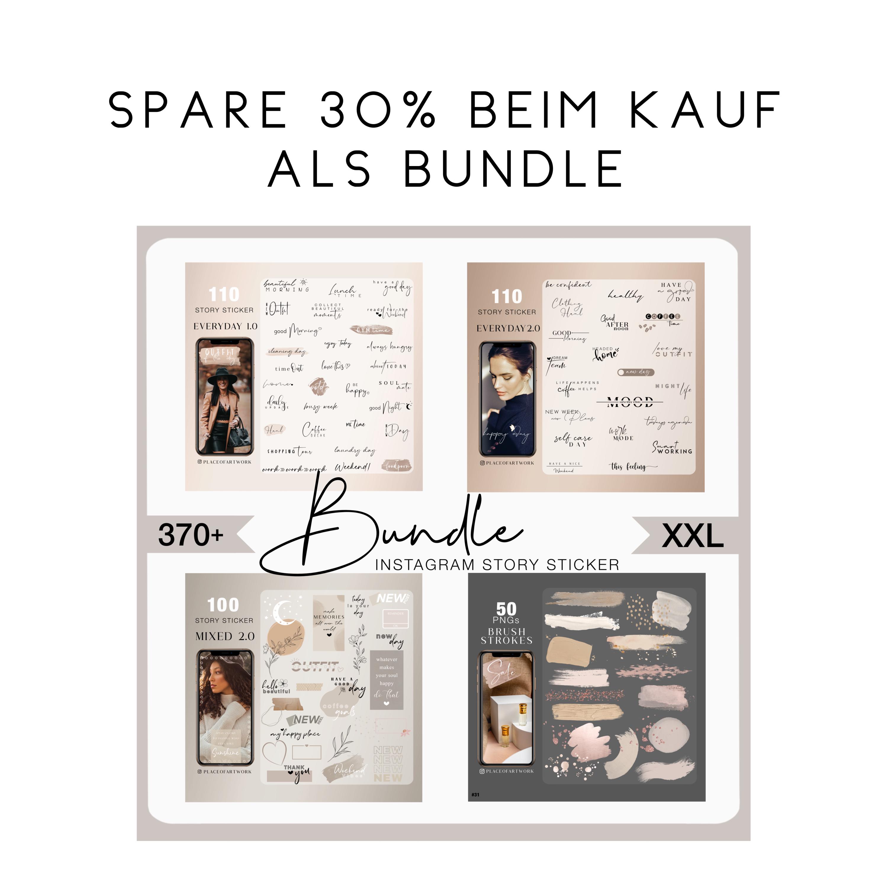 Instagram Planner Sticker Bundle