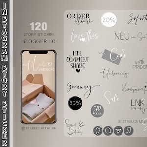 120+ Instagram Story Sticker blogger influencer small business Office Storysticker clipart digital Stickers png