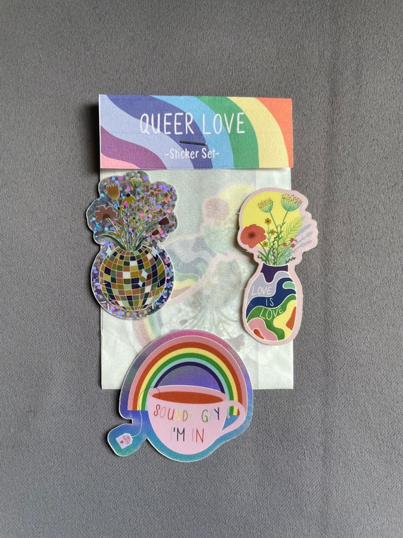 Sticker Set "Queer Love" - LGBTQIA Pride