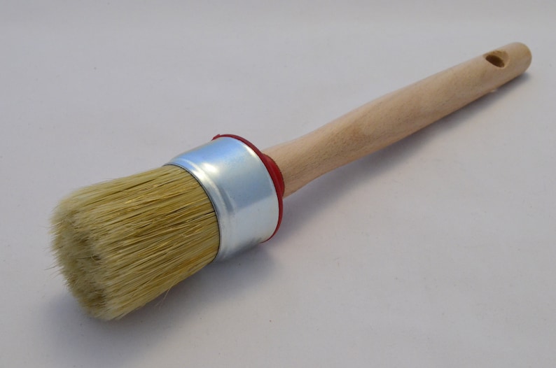 Round Paint Brush. Various Sizes to Chose From. Shabby Chic Chalk Paint