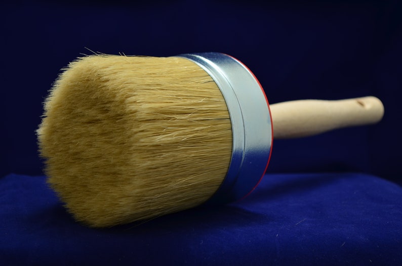 85 40 25 Paint Brush Set of Three. Shabby Chic Chalk Paint. Pure