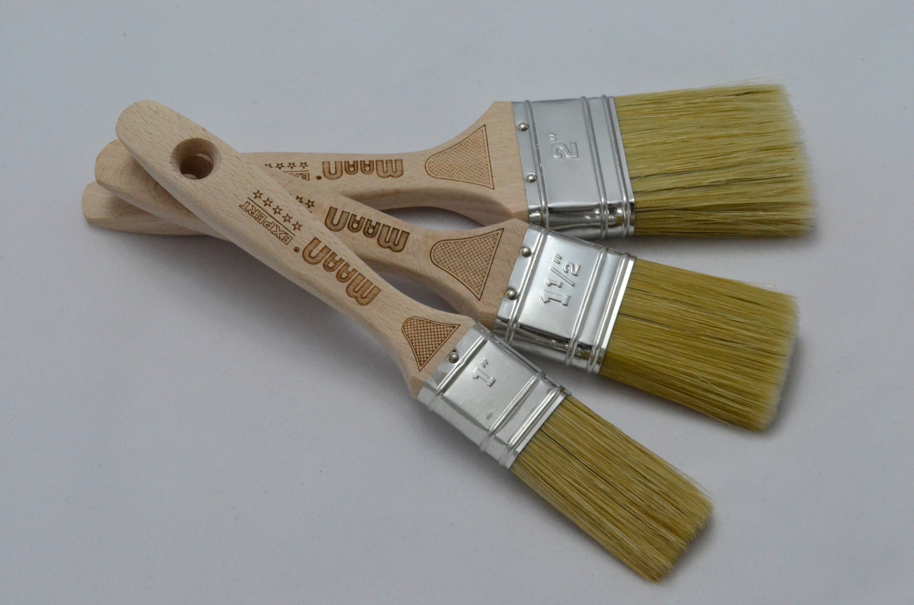 Short Paint Brush Cling On Synthetic Blending Brush Chalk Paint Brush  Handmade Professional Furniture Artist Dry Brush 