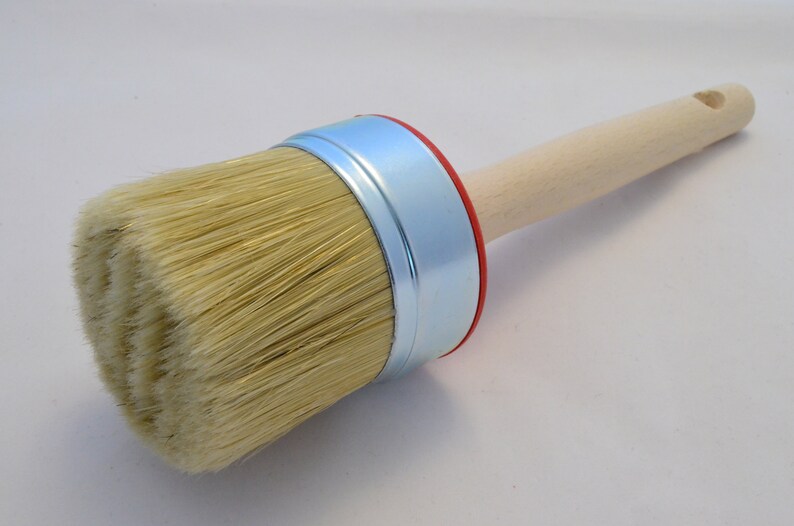 Round Paint Brush. Various Sizes to Chose From. Shabby Chic Chalk Paint