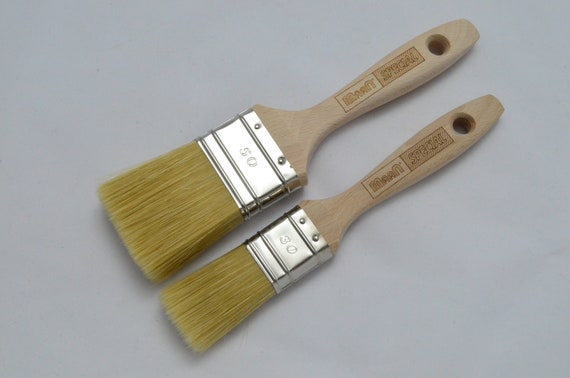 CLEARANCE LOT359900 50 PAINT BRUSHES 1/2" 1" 1 1/2" 2" 3" 4" PURE BRISTLE X 50 