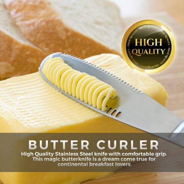 3 In 1 Food Grade 304 Stainless Steel Butter Knife