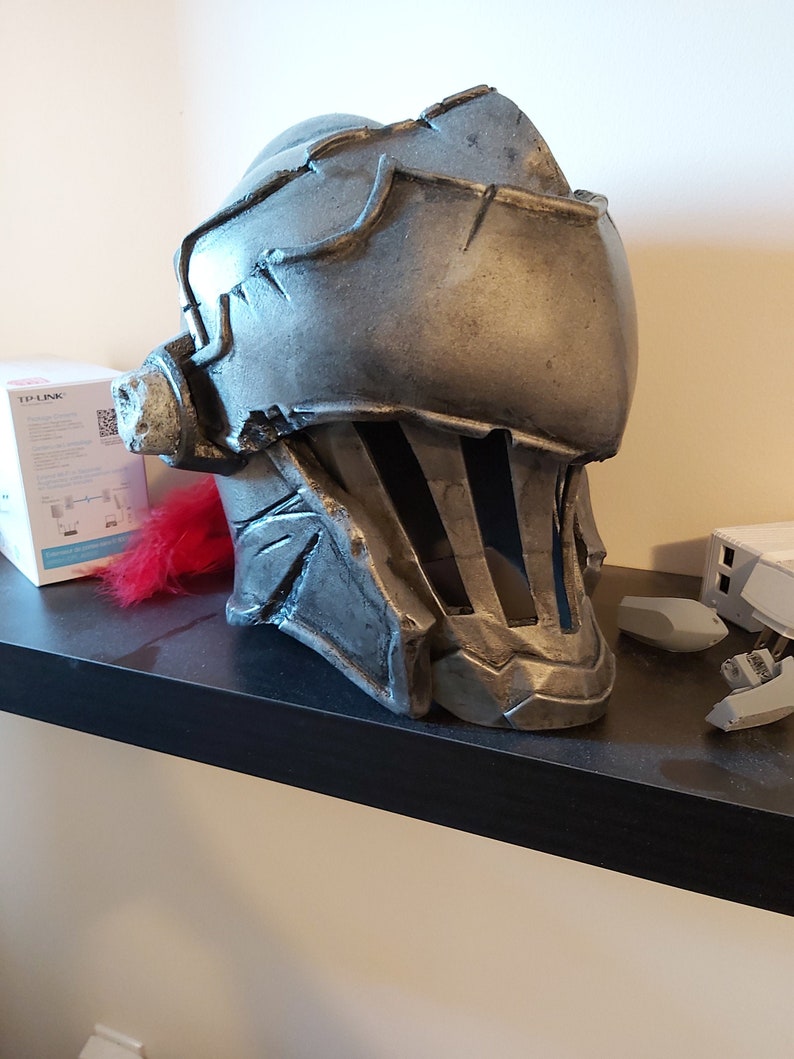 Commission Custom 3D printed cosplay helmet prop