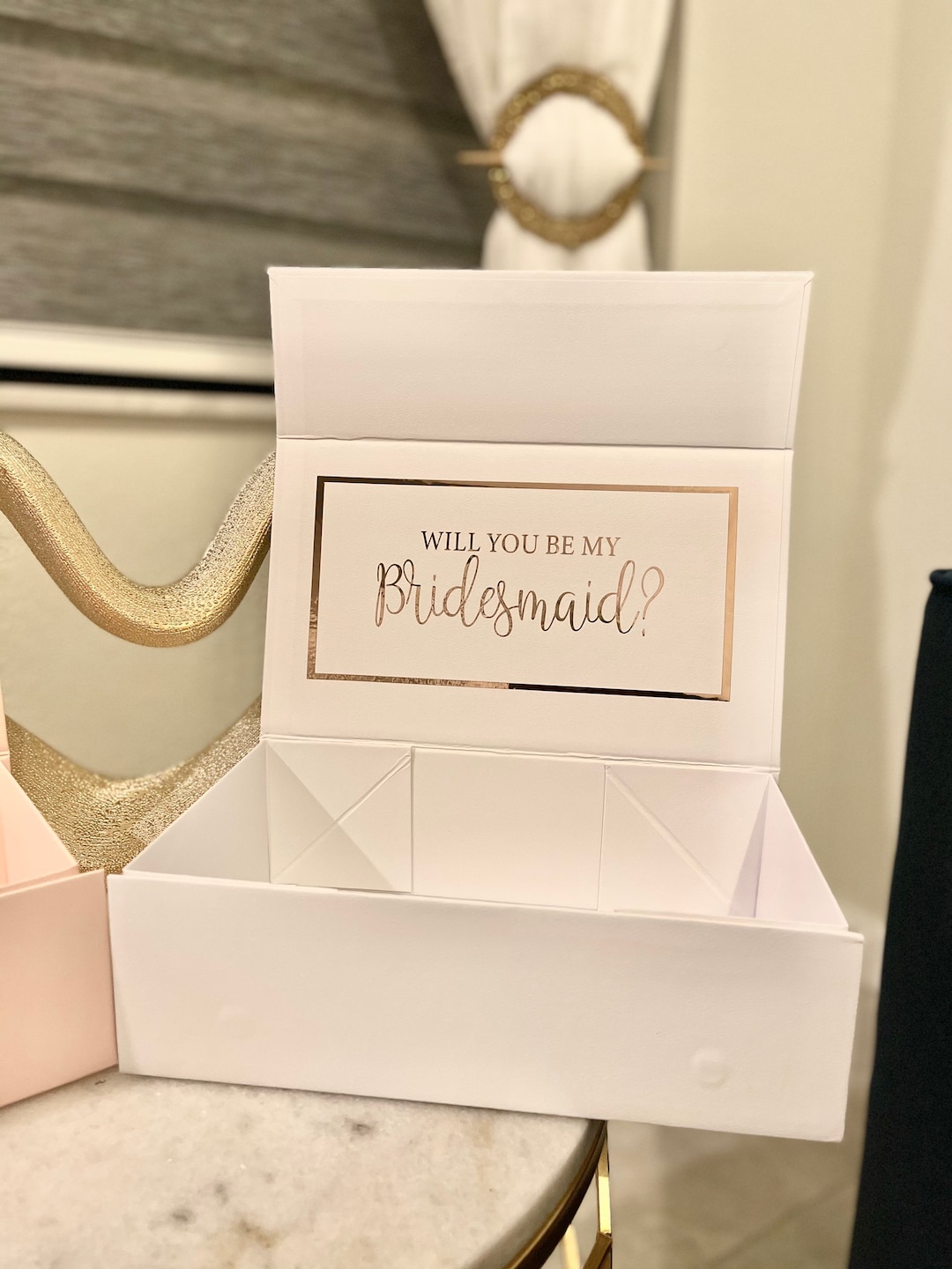 Bridesmaids Proposal Box Will You Be My Bridesmaid - Maid of Honor ...